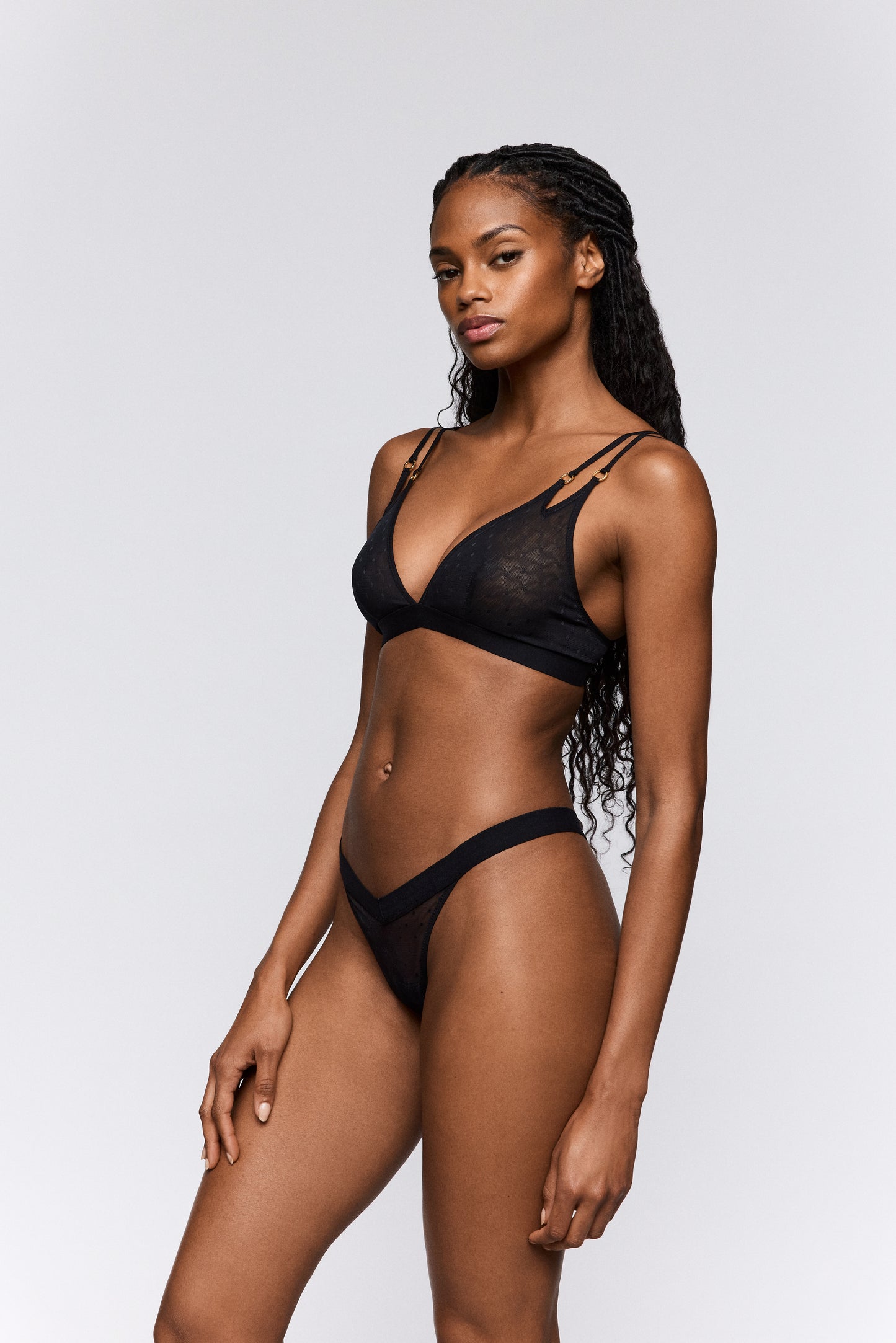 Tanga negro RINCON Influencer