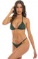 Biquini dos piezas verde strass - flanesyfresones