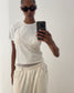 Top off white, JENN