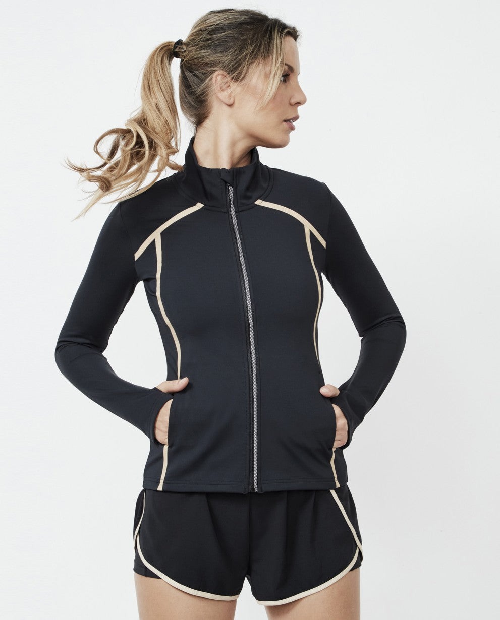 Chaqueta deportiva  negra