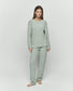 Pijama set Mujer verde