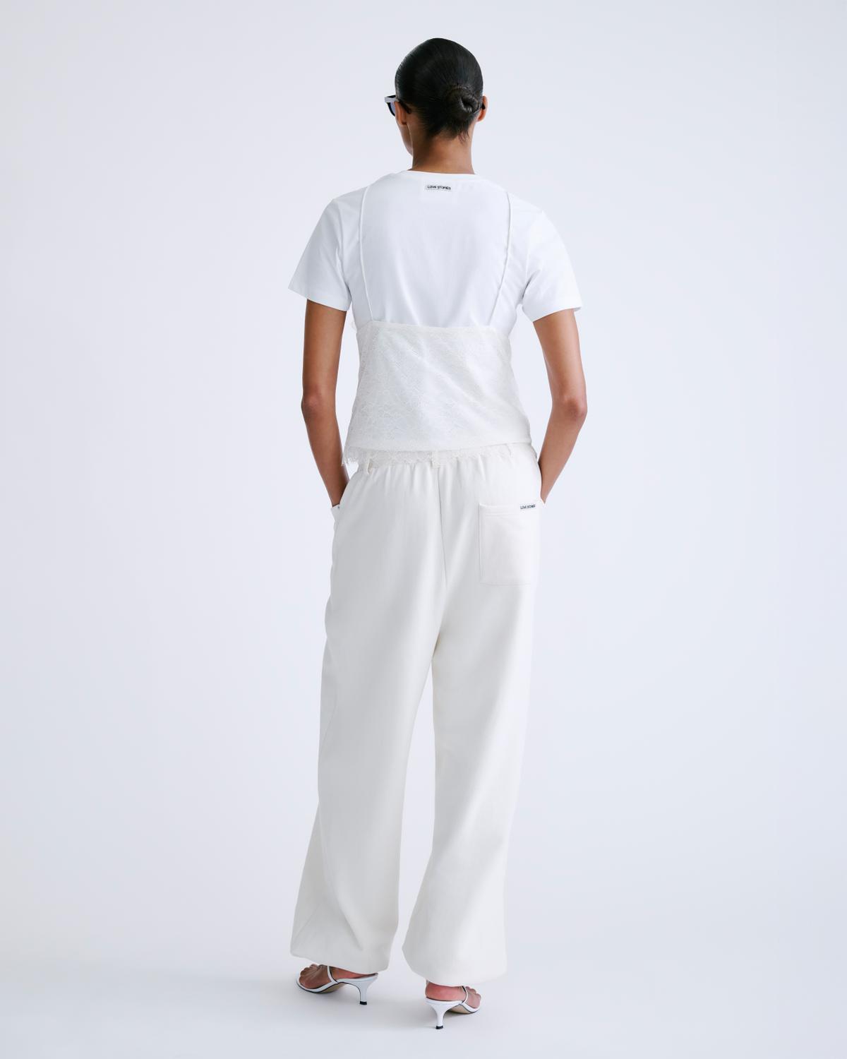 Top off white, JENN