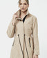 Chaqueta cortavientos camel