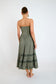 Vestido Ethel Sealove - Kaki - flanesyfresones
