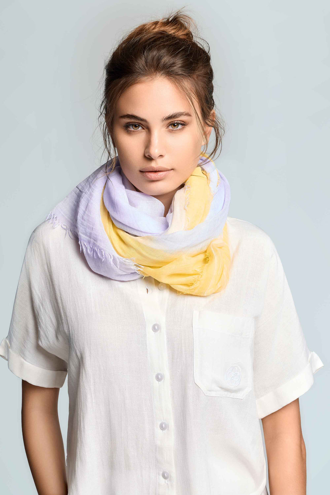 Pashmina bicolor - flanesyfresones