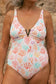 Bañador Aiguablava estampado coral