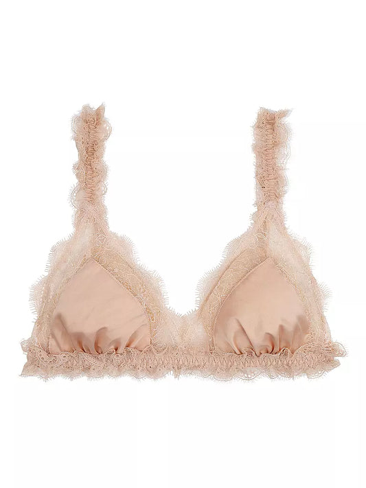 Bralette Love lace sand