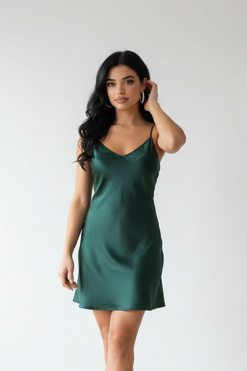 Camisón raso daily - flanesyfresones