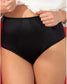 Braga negra  satin glamour