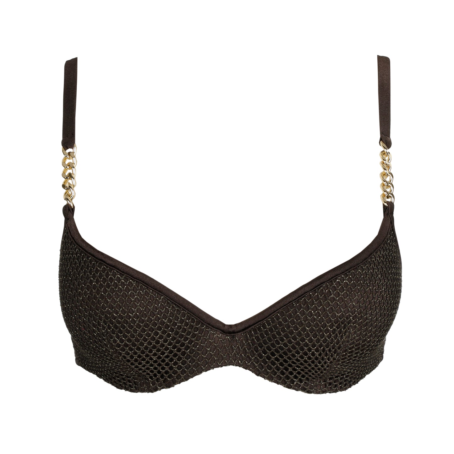 Biquini top marrón JANJA