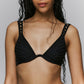 Bikini top negro Holt Black