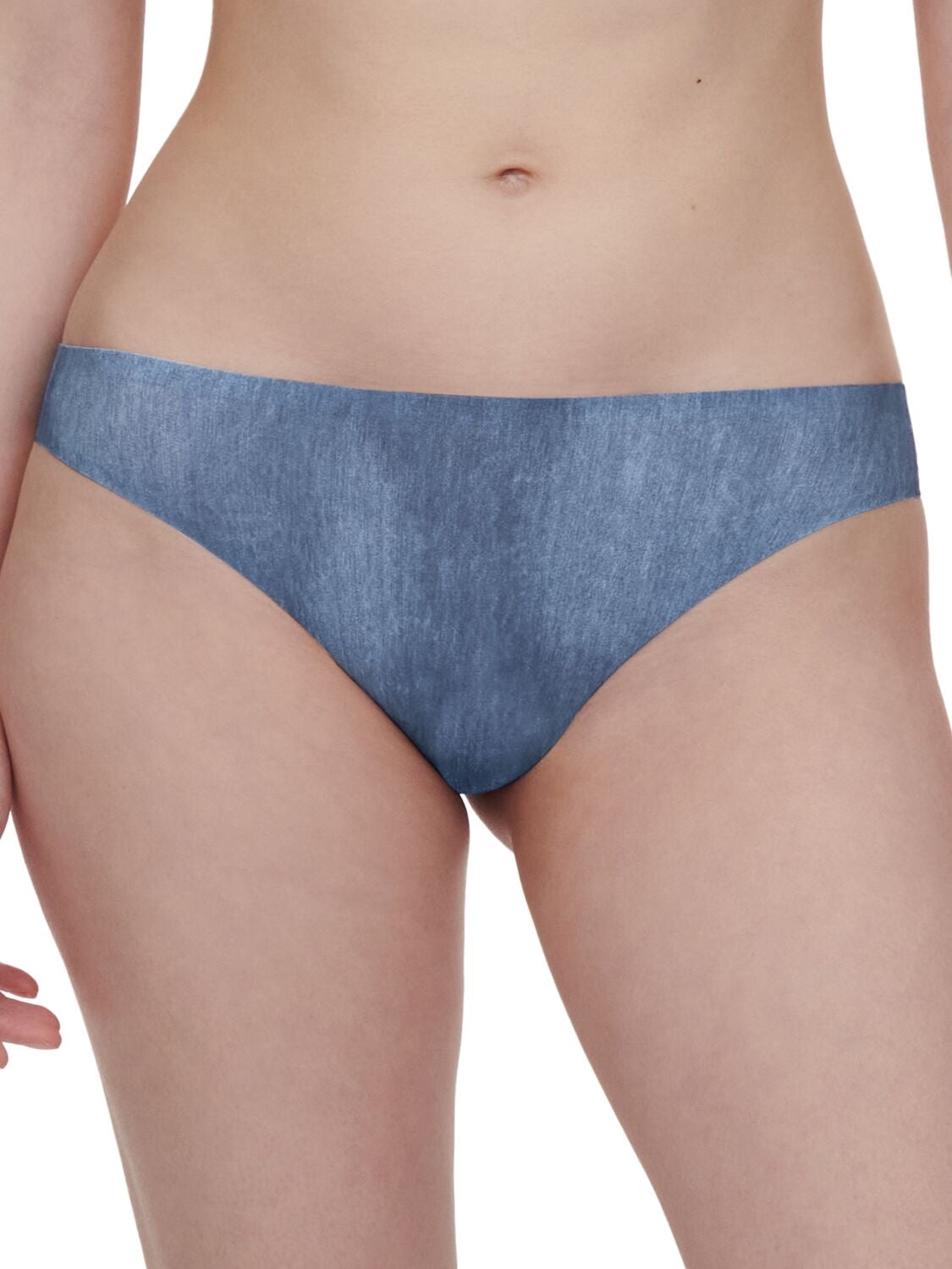 Tanga sin costuras denim print