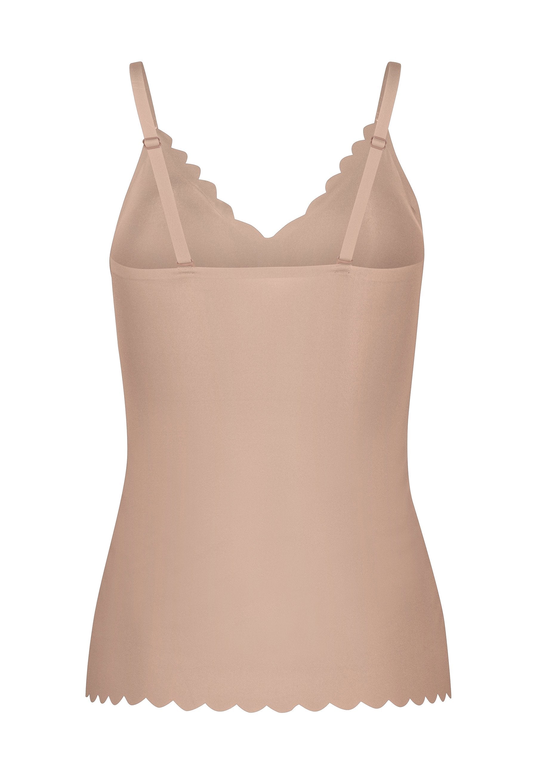 Camiseta interior moldeadora con copas extraíbles SENSATION - flanesyfresones