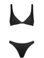 Braga Biquini black-silver - flanesyfresones