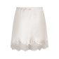 Falda sedosa blanca, PINE