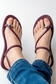 Sandal GLAM RING Purple - flanesyfresones