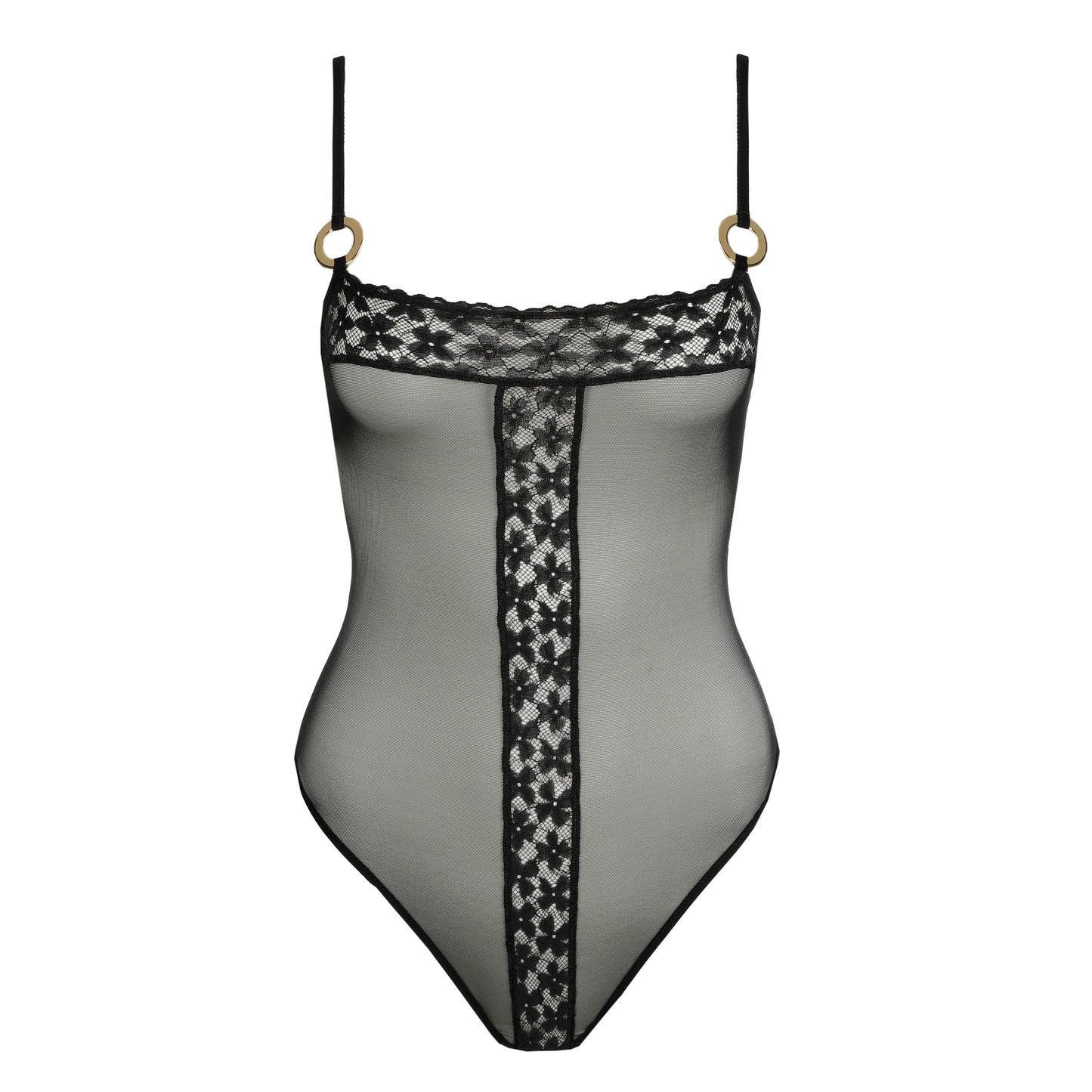 Body negro ARIARNE - flanesyfresones