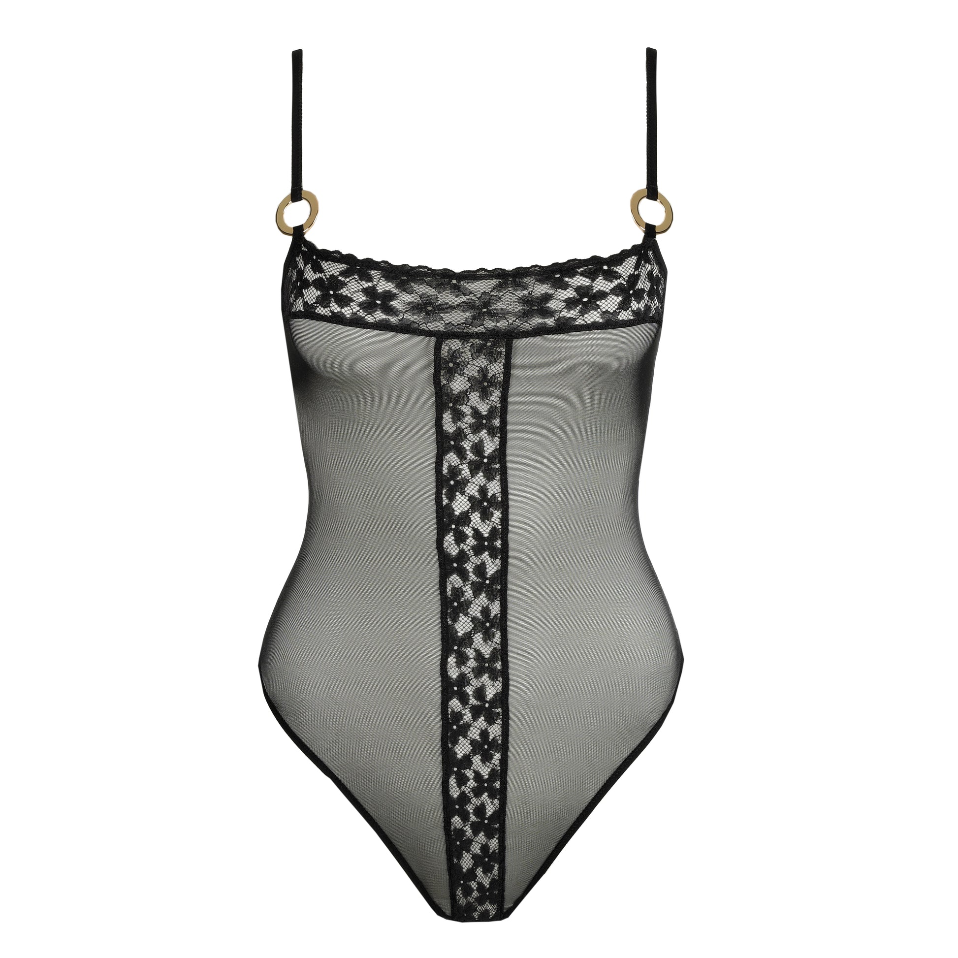 Body negro ARIARNE - flanesyfresones