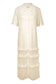 Dress silk white - flanesyfresones