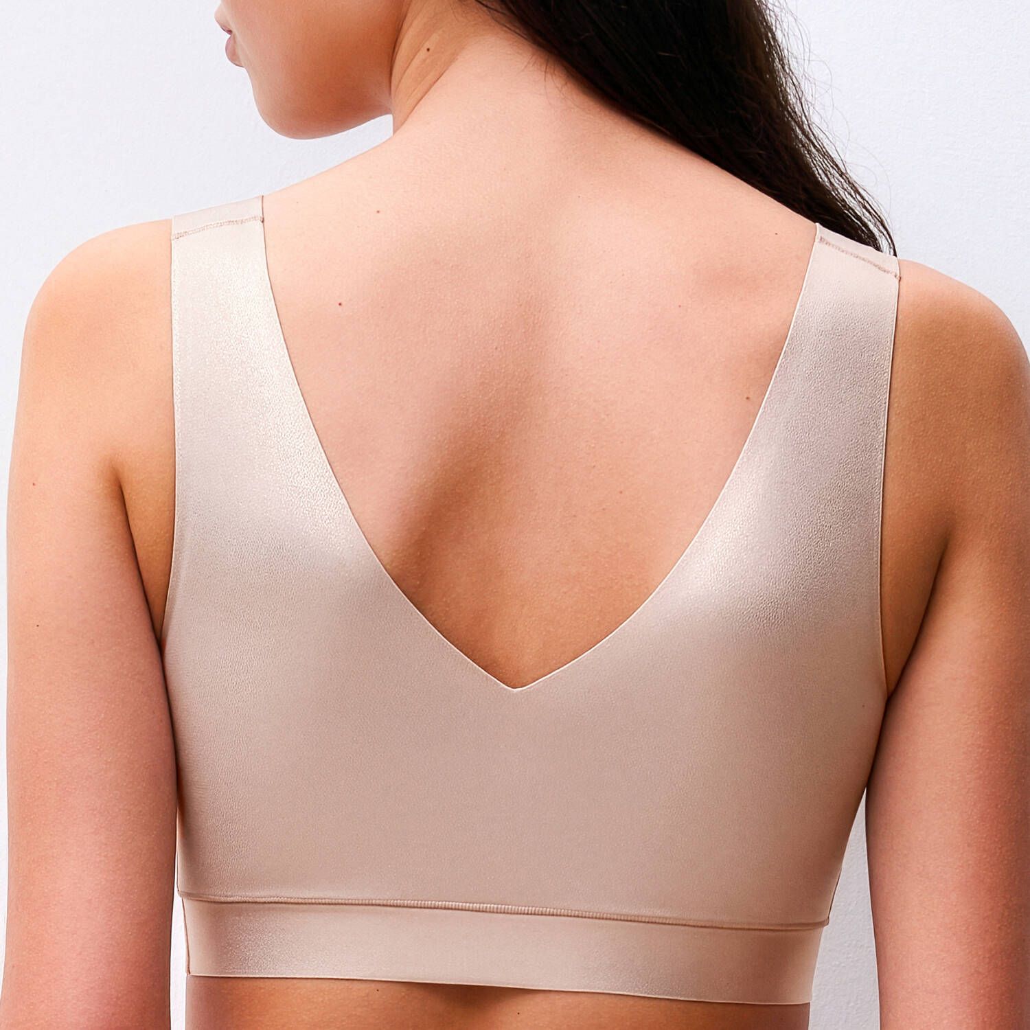 Top sin aros shimmer gold - flanesyfresones