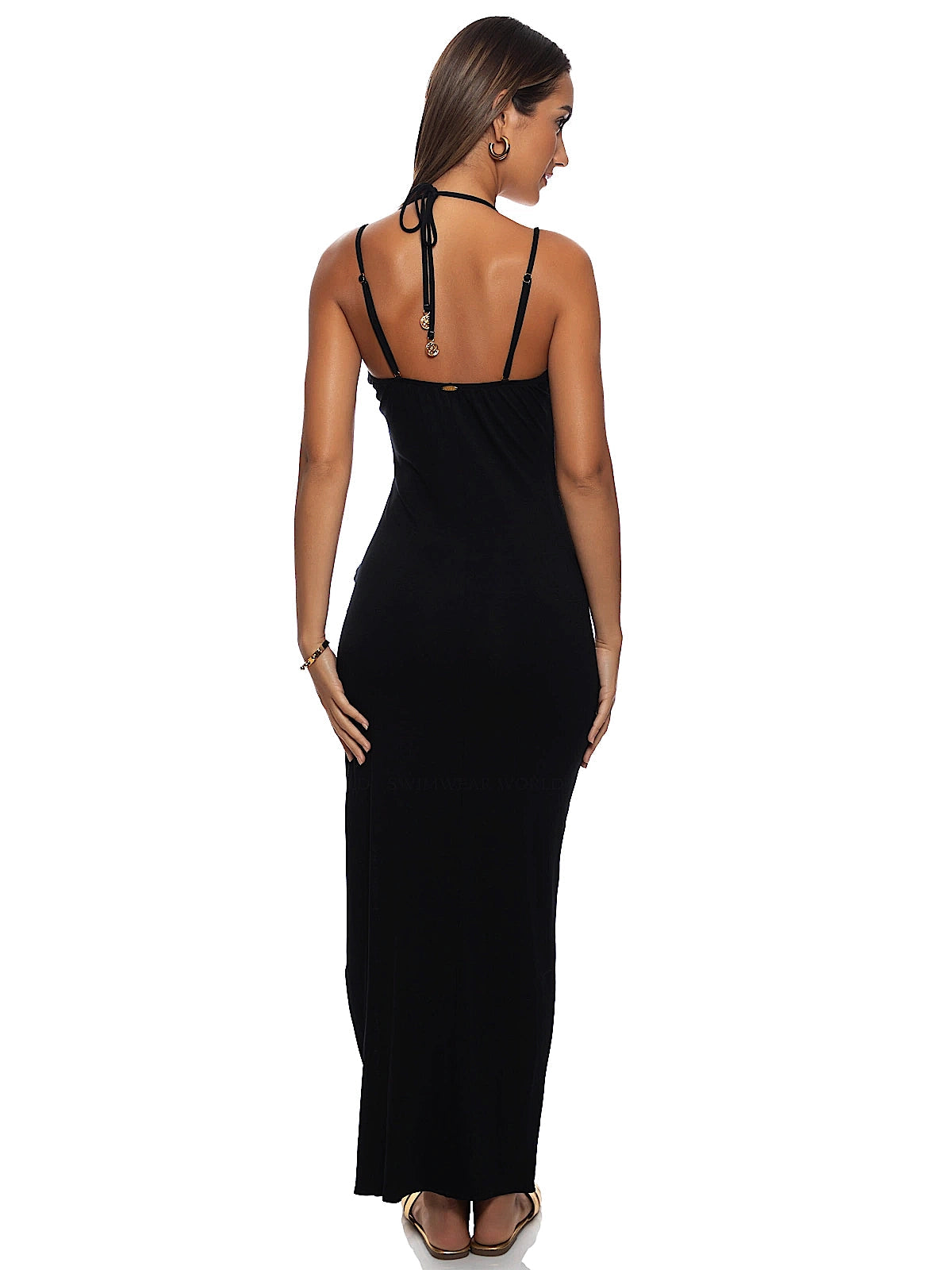 Maxi dress Fitted Side Slit - flanesyfresones