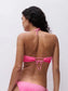 Top bikini fucsia sin aro con relleno extraíble Chantelle - flanesyfresones