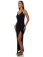 Maxi dress Fitted Side Slit - flanesyfresones