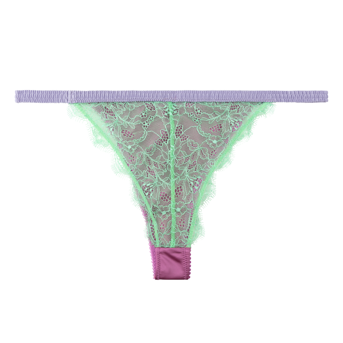 CHARLOTTE Tanga-style briefs Purple