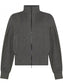 Pinstriped Full-Zip Jacket