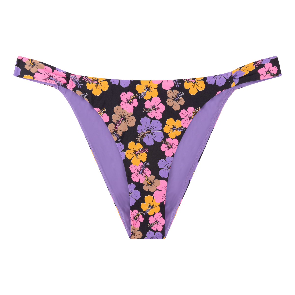 CLIO Braguita de bikini estilo tanga Púrpura