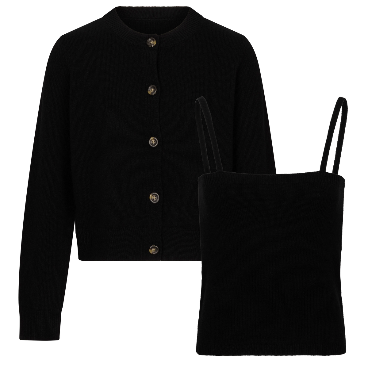 MIRANDA + CAMILLE Co-ord top Black