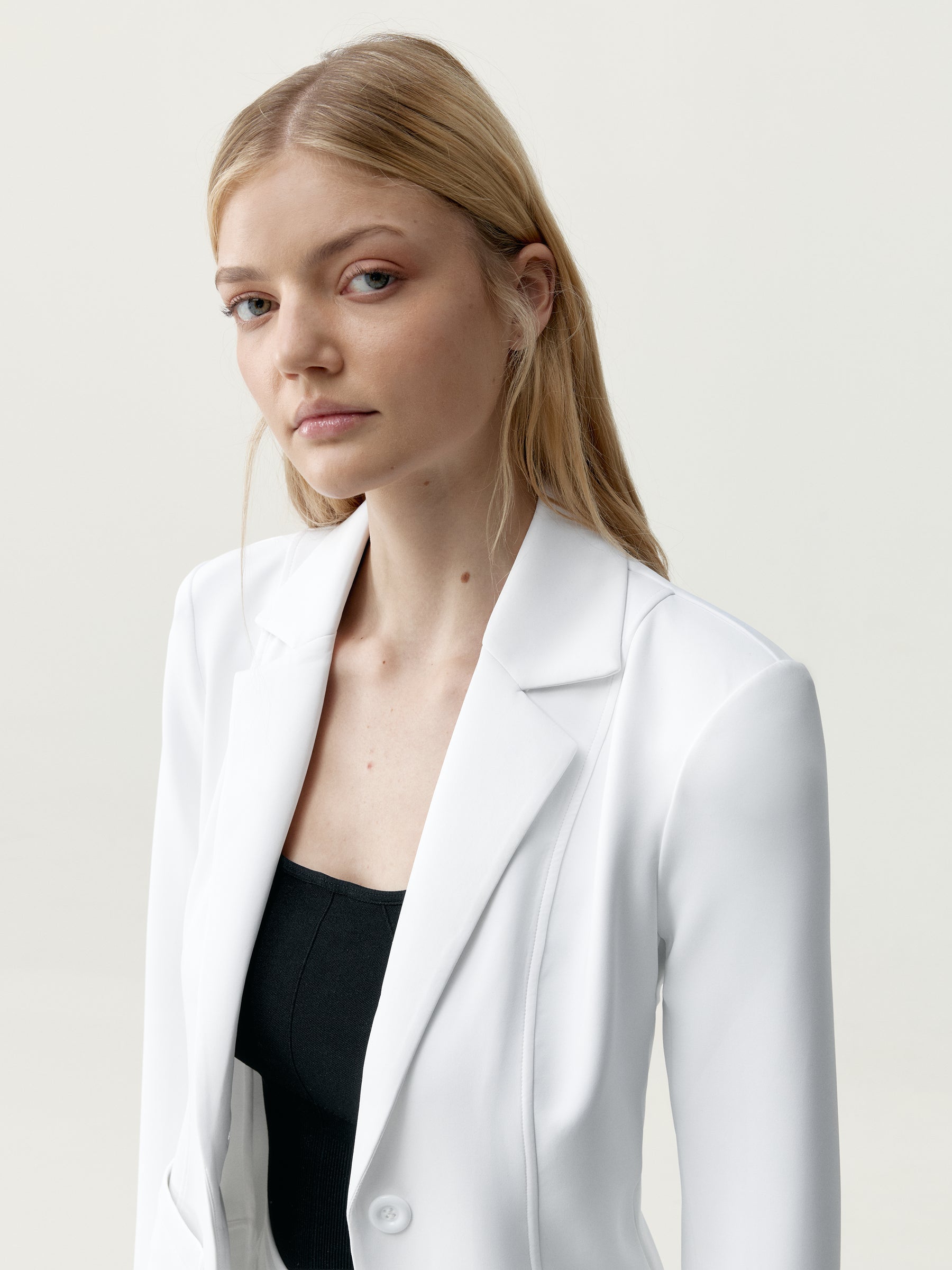 BLAZER  LYSSA BLANCO - flanesyfresones