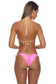Biquini top triángulo pink - flanesyfresones