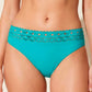 Bikini Slip turquesa Ajourage couture - flanesyfresones