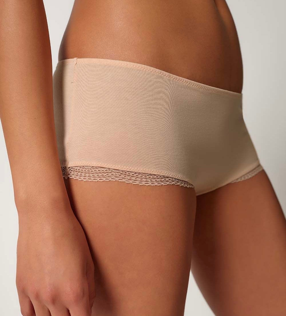 Pack de 2 braguitas short de algodón premium – invisibilidad elegante - flanesyfresones