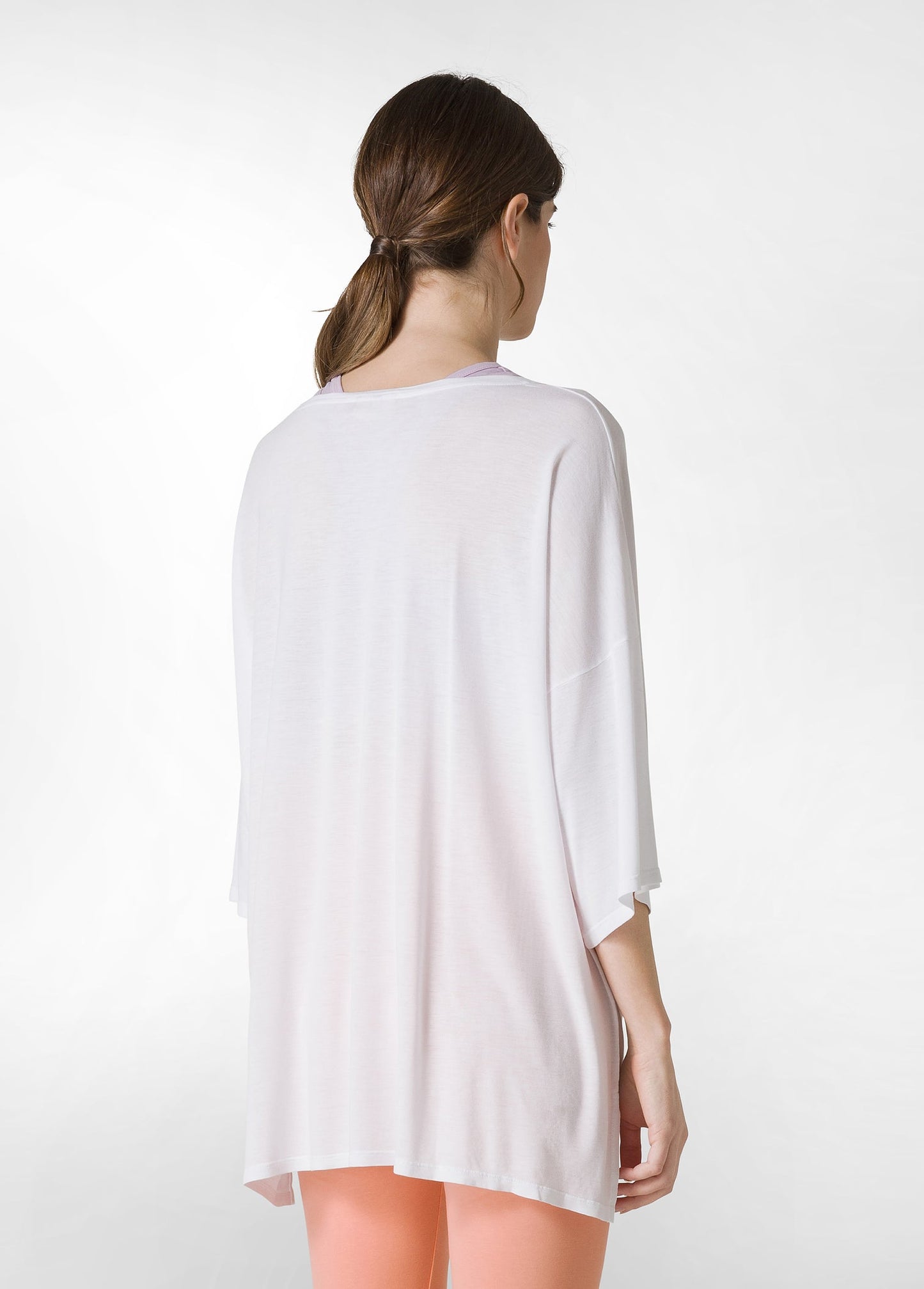 CAMISETA OVERSIZE ECOFEELING BLANCO