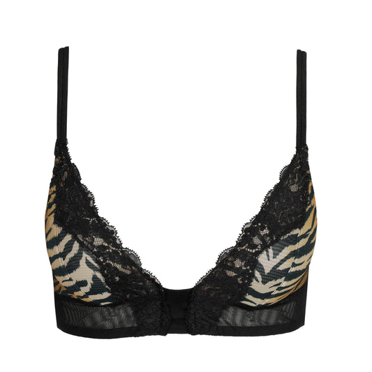 Sujetador  sin aros animal print BREMER