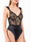 Body encaje  Negro