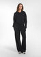 SOFT COTTON TROUSERS - BLACK
