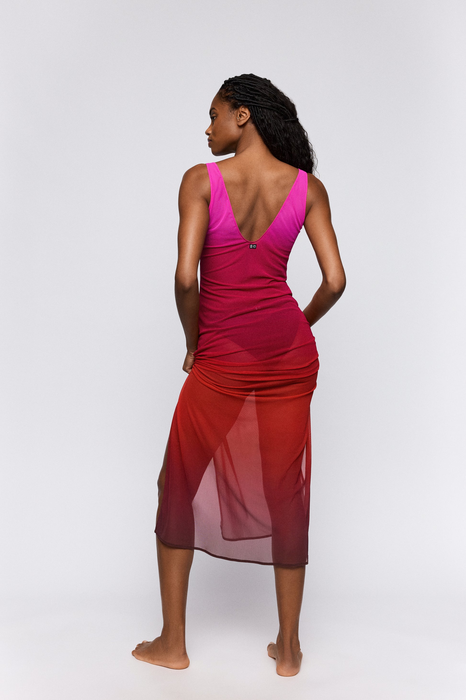 Vestido ROJAS - flanesyfresones