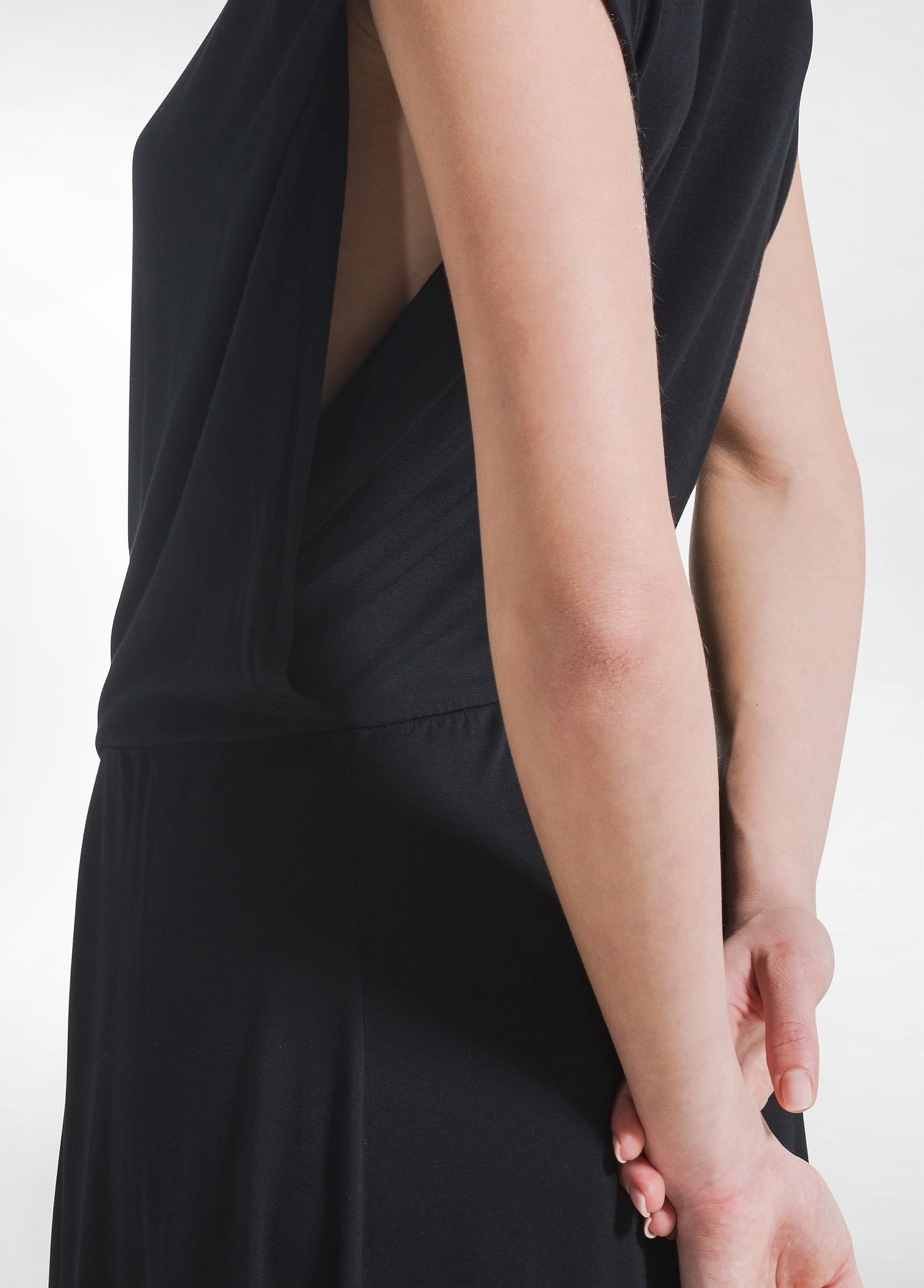 Vestido largo viscosa - flanesyfresones