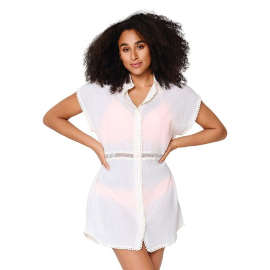 Camisola playa beige