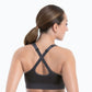 Sujetador deportivo con cremallera frontal - flanesyfresones