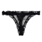 Tanga encaje negra LANA