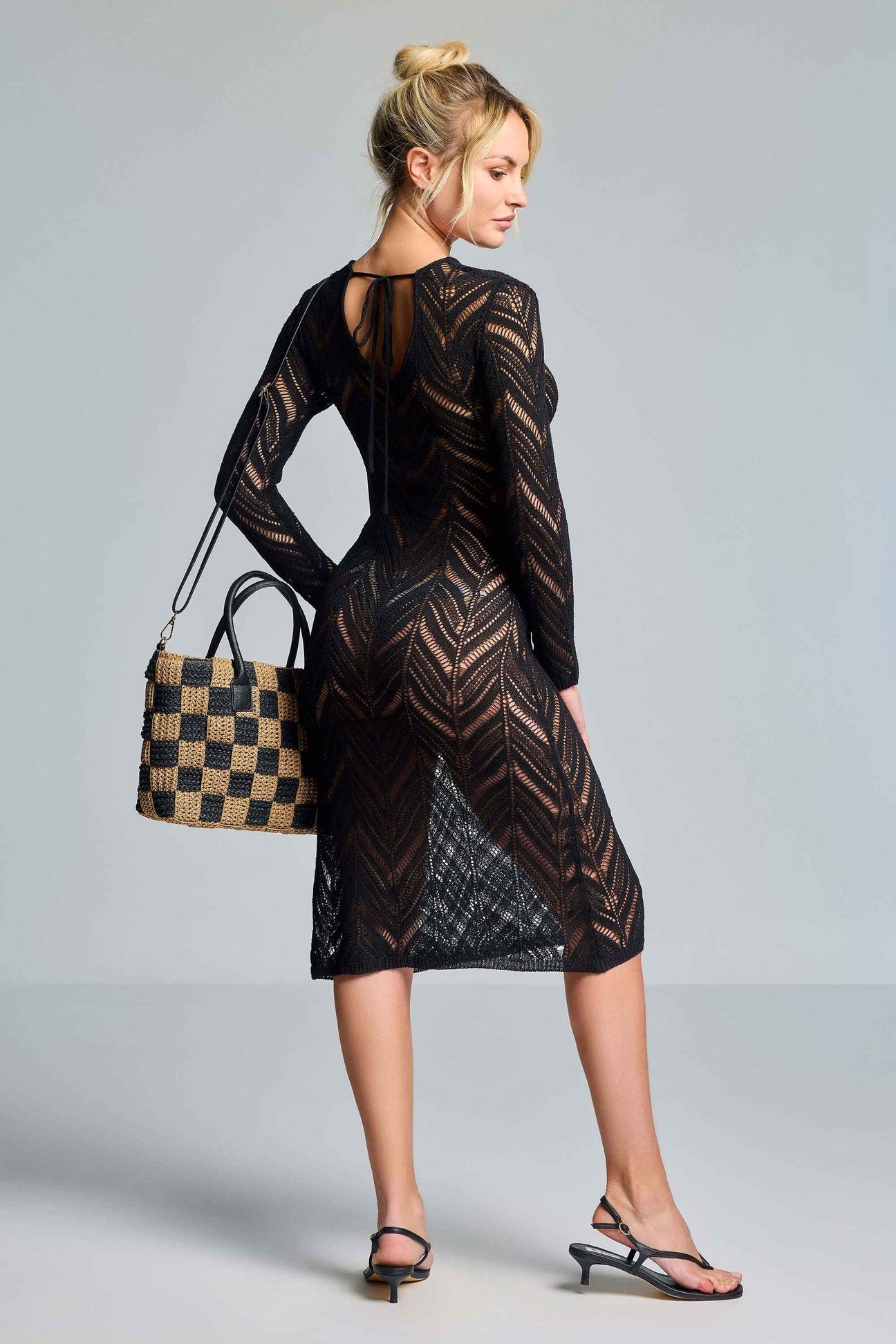Vestido Sole negro - flanesyfresones