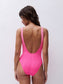 Bañador fucsia sin aro con relleno extraíble Chantelle - flanesyfresones