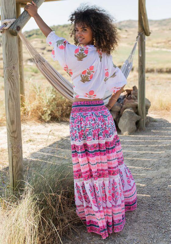 Falda larga Zanzibar Long - flanesyfresones