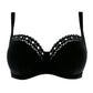 Bikini ajourage couture negro