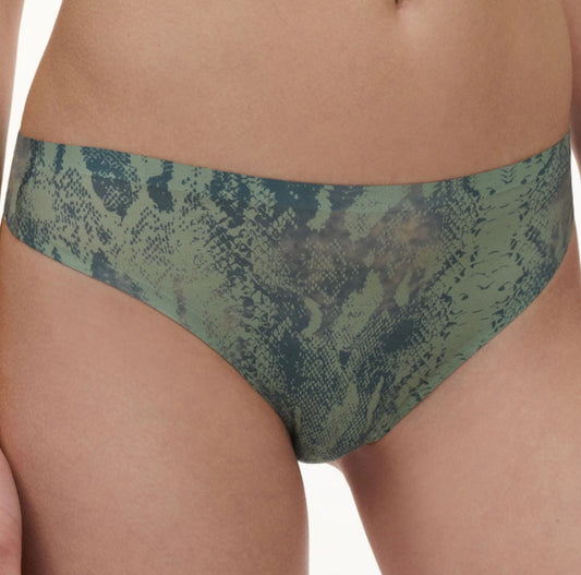 Tanga sin costuras animal print