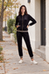 Chaqueta y pantalon negro
